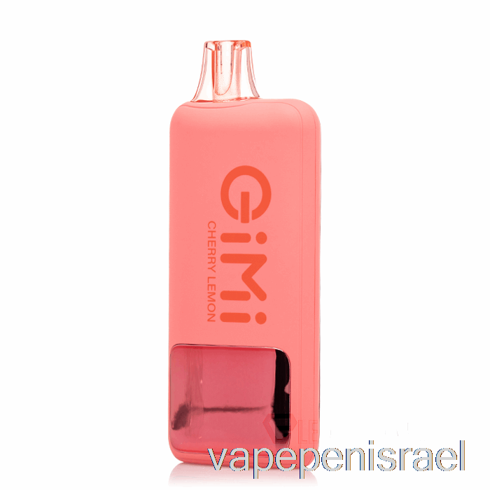 חד פעמי Vape Israel Flum Gimi 8500 חכם חד פעמי לימון דובדבן